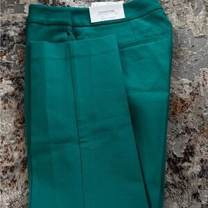 Ann Taylor Green Ankle-Length Pants